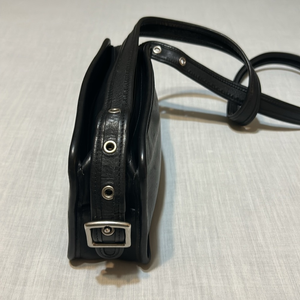 Coach Black Leather Crossbody Bag - Picture 3 of 15